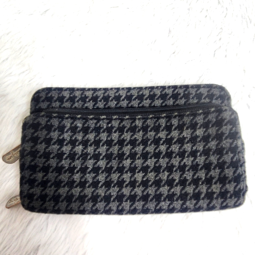 Thirty-One Houndstooth Pattern Bifold Wallet - image 1